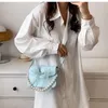 Jiaerdi doce arco lolita saco feminino harajuku pérola chique alça de couro branco saco do mensageiro senhoras japonês bonito bolsa estética 240223