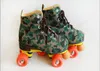 623 jaar Camouflage Patines skate 4 leer dubbel 2 rolschaatsen heren dames volwassenen zapatillas con ruedas patin 35459138982