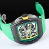 Montre passionnante belle montre RM montre RM61-01 montre mécanique automatique Rm61-01 John Blake vert piste ensemble complet