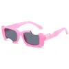 Sunglasses Frames Cross Mirror Export Snowflake Glasses Hollow Gap Personalized Small Box Street Shoot