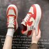 Red 2024 Board Spring Leisure Sports Versatile Fashion Womens Shoes 81626
