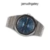 Montre Movement Watches AP Watch 15400ST Royal Oak Offshore Series Precision Steel Blue Plate Calendario Display Orologio meccanico automatico da uomo Set di orologi