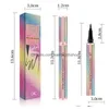 Eyeliner 20st 4d Star Eyeliner Makeup Liquid Line penna snabba torra vattentäta ögonfransar Förlänger Kits Girls Pencil Tools9971650 Drop Delive DHA3M