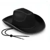 Bérets Cowboy accessoire chapeau drôle Performance Costume fête feutre princesse Cosplay Bachelorette femmes