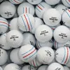 12 pçs bolas de golfe supur ling pista tripla longa distância 3 peças bola de golfe 3 linha marca jogo bola navio da gota 240301