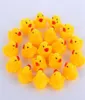 Baby Bath Toy Sound Rattle Children Infant Mini Rubber Duck Swimming Bathe Gifts Race Squeaky Duck Swimming Pool Fun Playing Toy I3628959