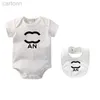 Footies Baby Designer Rompers Newborn Clothes Boy Girl Summer Pure Cotton 0-2 Years Old Months Kids Jumpsuits Children kids 240306