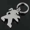 5st Lot 3D Hollow Series Car Logo KeyChain Key Chain Keyring Ring Keyring Key FOB For Peugeot 207 206 308 3008 408 508275f