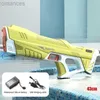 Giocattoli Pistola Pistola Giocattoli Pistola ad acqua elettrica completamente automatica, induzione estiva, assorbimento d'acqua, pistola ad acqua ad alta tecnologia, giocattolo da battaglia all'aperto da spiaggia 230728 240306