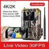 Охотничьи камеры HC-900PRO 4G камера 36MP 4K/30FTP в реальном времени видео приложение Trail Night Mobile Wireless Monitoring Q240306