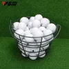 30 pcs Professional Match Level 3 Layer Golf Balls with Mark Metal Storage Basket Resilient Rubber Club Swing Trainer Ball Gift 240301