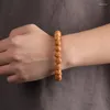 Strand Original écologie tête de singe sculpté les dix-huit disciples de bouddha Boutique Bracelet