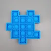 6st/Set Silicone Decompression Toys Tablett Toys Rubik's Cube Children's Education Toys Anti-Stress Toys