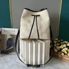 Sacs seau à cordon brodé pour femme, sac à bandoulière de styliste, sacs à Champagne de luxe, sacs à main en toile Denim, sacs à main décontractés pour femmes, sac à bandoulière Fashion Bucket Bag