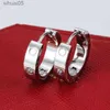 Stud Stud Designer Earring Love Earrings Woman 925L Silverörhänge Lady Earrings Ear Stud Famous Wedding Jewerlry 240306