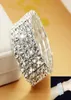 new design women rhinestone birthday gift silver bridal wedding accessories bracelet crystal bridal jewelry valentines day present3717916