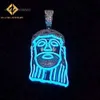 Anpassade lysande Jesus S VVS Moissanite Diamond Jewelry Hip Hop Iced Out Pendant för män