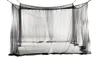 Ny 4Corner Bed Netting Canopy Myggnät för queenking -size -säng 190210240cm Black7292769