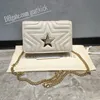 Stella McCartney Falabella mini tote donna borsa da donna metallizzata Borse a tracolla in pelle di alta qualità Portafoglio borsa a forma di stella