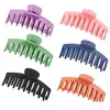 Party Favor Hair Claw Clips 4 pouces antidérapants grandes épingles à cheveux de crabe pour les femmes accessoires minces Barrette filles cadeaux-Sea Drop Delivery Home Dhpag