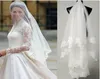 high quality Whole wedding veils bridal accesories lace one layer 15m veil bridal veils WhiteIvory Fast 6352920