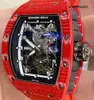 Tidlösa klockor Fancy Watch RM Watch RM014 Manual 45*38,9mm Tourbillon Big Red Magic Limited 8 Red Ntpt