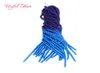 PURPLE BLUE MIX COLOR hair extensions FAUX LOCS SofT braid in bundles dreadLOCKS SYNTHETIC braiding crochet braids HAIR MARLEY JUM4421766