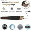 Sèche-cheveux Fer plat sans fil Lisseur portable USB 5000mAh 2 EN 1 Lisseur avec charge Outils de coiffure sans fil Q240306