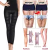 Shapewear Anti Cellulite Compression Legings Leg Slimming Body Shaper High midja mage Kontrolltronder Lår skulptur Slimmer 219258434