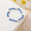 Charm Bracelets LUOLER 1PC Bohemian Handmade Friendship Bracelet Colorful Flower Beads For Women Girls Beach Party Gift Jewelry