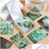 Cadeau cadeau décor 50pcs ins autocollants vintage junk journal voyage scrapbooking artisanat journal album décoratif drop livraison maison jardin fe dhs63