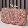 Lyxpärlor Kvällspåsar Fashion Clutch Påsar för kvinnor Girls Wedding Dinner Purses Chain Shoulder Crossbody Handväskor DHL Frakt