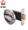 KAK Hidden Door Locks Stainless Steel Handle Recessed Invisible Keyless Mechanical Outdoor Lock For Fire Proof Home Hardware9344835