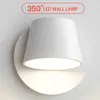 Lampada da parete Lampada da parete a LED rotante 350 per la lettura della luce notturna a rotazione libera per interni