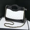 Designer mode handtas Lingge ketting emmer tas gepersonaliseerd voor dames nieuwe casual eenvoudige schouder modieuze en westerse stijl crossbody