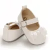 Babyschoenen Baby Meisjes Mary Jane Flats Strik Prinses Leren Schoenen Antislip Zachte Zool Wandelen