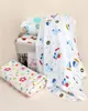 High Quality Cotton Supersoft Flannel Receiving Baby Blanket Swaddle Baby Bedsheet 7474CM Blankets Newborn6330443