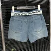 Odwrócone talia szorty dżinsy dla kobiet w talii krótkie spodnie Cool Girl Mini Denim Shorts Streetwear