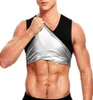 Mężczyźni Sauna sauna sauna kamizelka potu redukujące trening shaperwear Top Spalanie tłuszczu Strata Waga Trener Trener Koszula Running Jersey6709225