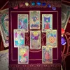 Tarot kartı plastik altın hediye kutusu seti lüks altın folyo damgalama PVC su geçirmez aşınmaya dayanıklı tahta oyun kartı kehanet 240223