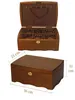 Jewelry Pouches 2024 Solid Wood Storage Box With Lock Large Capacity Walnut Bracelet High-End Luxury Gift