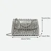 JIOMAY Дизайнерский модный кошелек со стразами, роскошные дизайнерские сумки, элегантные и универсальные кошельки для женщин, вечерний клатч 240223