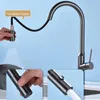 Rubinetti da cucina Rubinetto per lavabo Acciaio inossidabile Materia360 Rotazione libera;Selezione di due modalità di funzione dell'acqua fredda