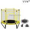 Trampolines Hoge kwaliteit kindertrampoline Rond dempen Fitness Elastisch touw voor kinderen met veiligheidsnet Babys mobiel park Drop Lever Dhyuy