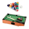 Palline da biliardo Mini Set 16 Pezzi 253238Mm Biliardo per bambini Tavolo da biliardo Resina poliestere Piccola stecca Fl 240219 Consegna a goccia Sport Outdoo Dhcx5