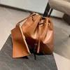 10A Top quality LE 5A women one shoulder crossbody bag designer handbag Embossed grain cowhide leather bucket tote New models chain hardware messenger trash Y bags