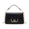 Fashion Light Luxury Handheld Box Women's Handbag New French Minority One Shoulder Bag Crossbody Small Square Bag Trend