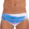 Underpants Summer Men Bikini Sexy Briefs Fashion Prints Beach Board Shorts Quick Dry Floral Male Trunks Waterproof Swimwear