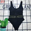 Women's Swimwear Fashion Womens Bikinis Underwear Letter Print Designer Bathing Suits Lady Sexy Swimsuit With Chest Padded Q240306