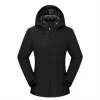 Jackor Kvinnor Jackor Fashion Mountain Waterproof Shell Coats Outdoor Ski Windproof Hoodie Winter Warm Jacket för camping Vandring fiske